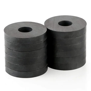 Black High Conductivity Ferrite Soft Magnetic Ring Core ferrite core