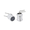 High Frequency 2 Pin Shield Choke Coil Ferrite Drum Core Radial Inductor For Power Supply