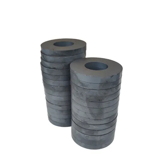 Ferrite Magnet Ring Magnetic Core Customized Iron Ring Microwave Ferrite Core