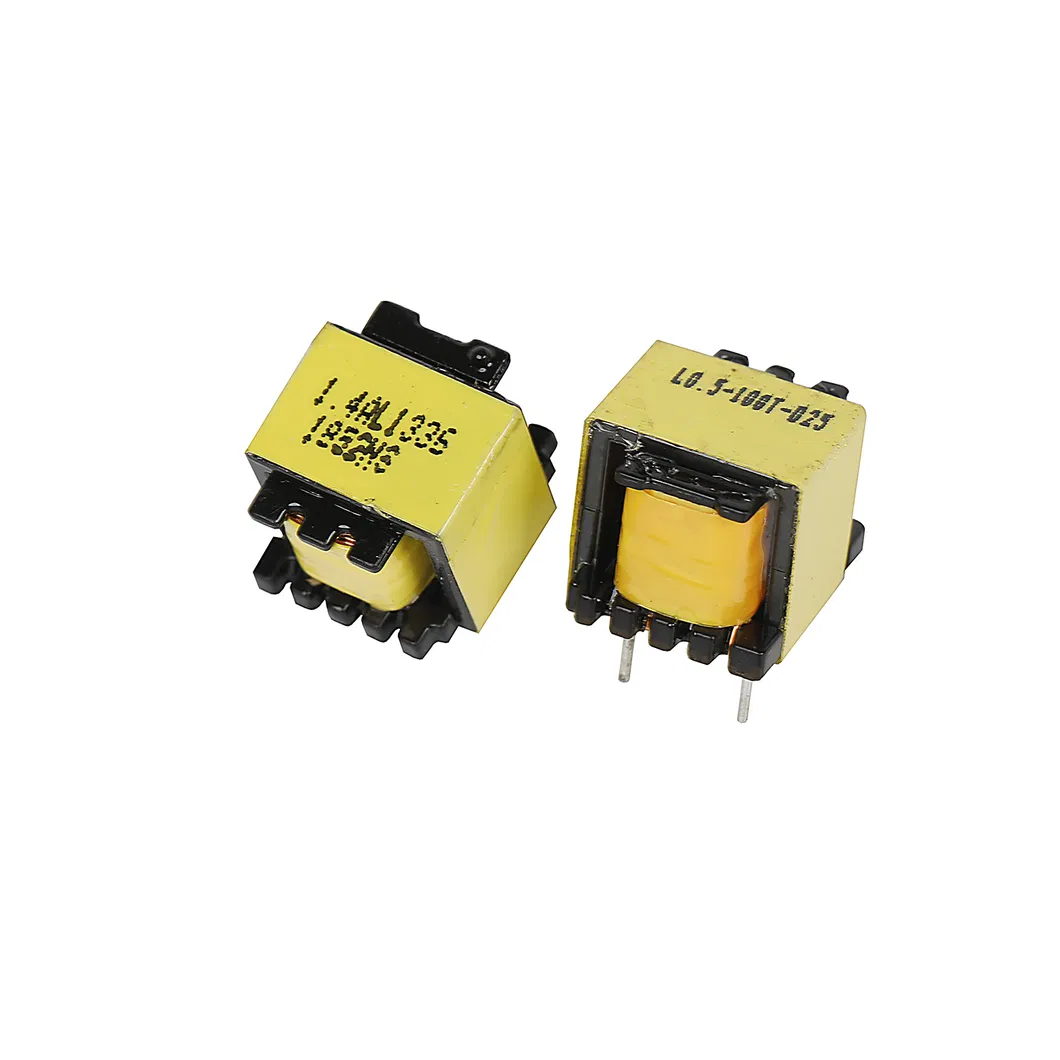 Custom high frequency transformer for power switching supply application based on a standard EE core
