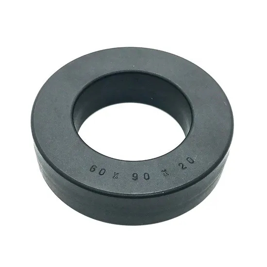 Circular soft magnetic ring core toroidal core ferrite core for electrical transformers parts