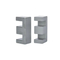 EE16 type soft magnetic core MnZn ferrite core magnet for transformer Ee Core