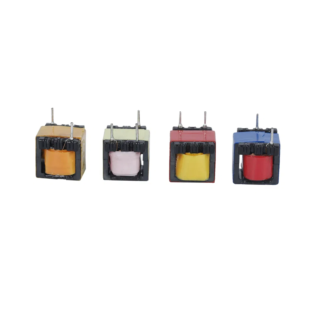 Horizontal inductors ferrite core mini flyback high frequency power transformer