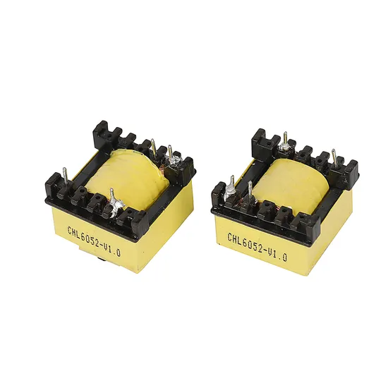 Custom high frequency transformer for power switching supply application based on a standard EE core