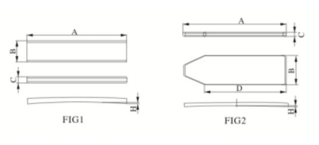 Magnetic Materials MnZn material high power I type ferrite bar core for transformer