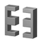 Ee Soft Ferrite Core for Transformer Ee200