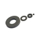 Black Magnetic Materials Circular soft magnetic ring core ferrite core