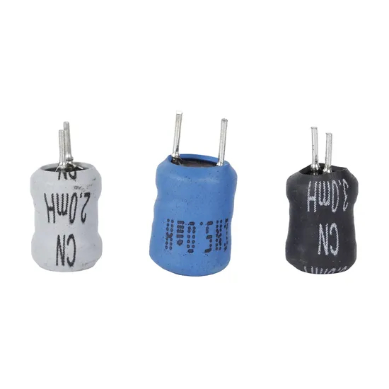 High Frequency 2 Pin Shield Choke Coil Ferrite Drum Core Radial Inductor For Power Supply