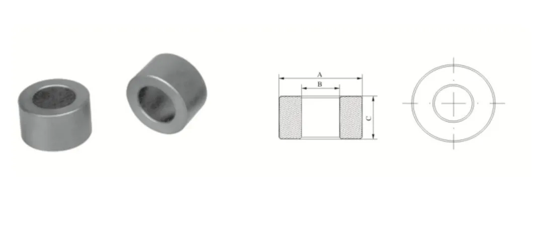 Ferrite Soft Toroidal Core Iron Powder Core Magnetic Core For Power Filter Inductor